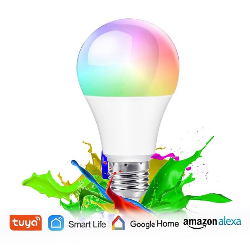 многоцветна zigbee смарт крушка
