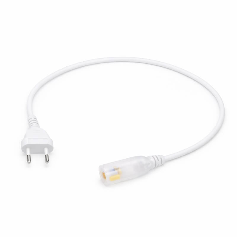 захранващ кабел с щепсел за лед лента 220V