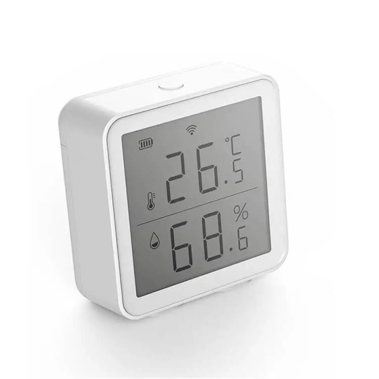 умен датчик за температура и влажност с дисплей