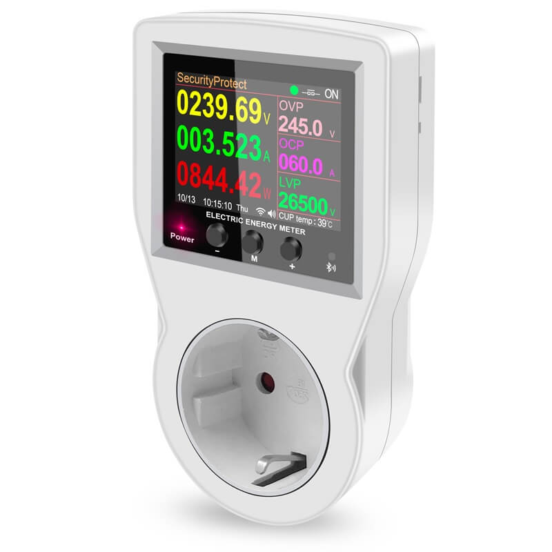 WiFi енергометър контакт