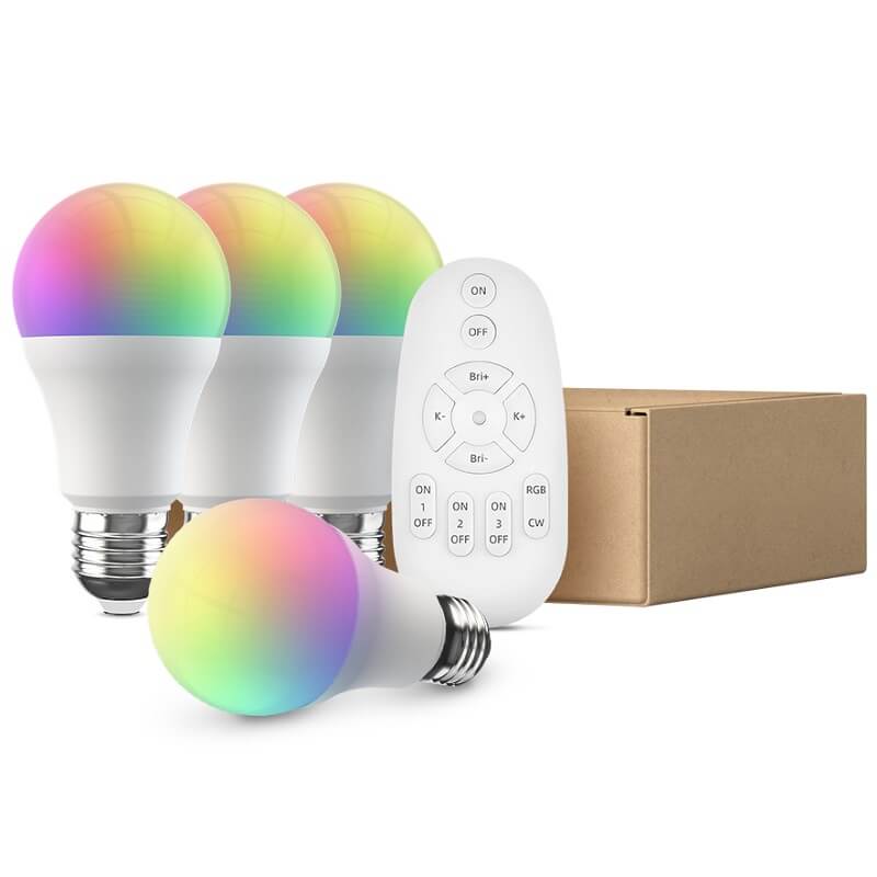 комплект крушки с bluetooth дистанционно управление