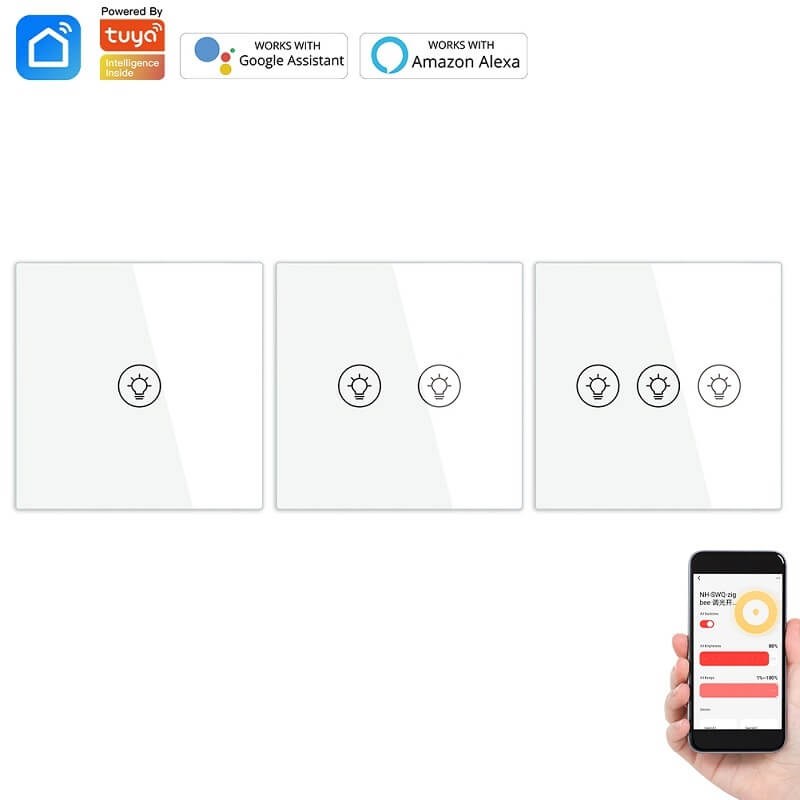 единичен, двоен и троен димер ключ