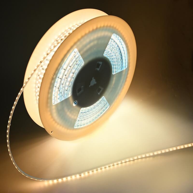 3000K ролка лед лента 220V