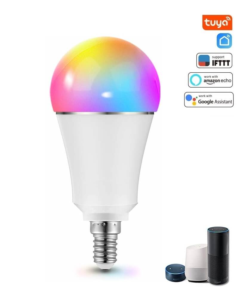 умна wifi крушка е14