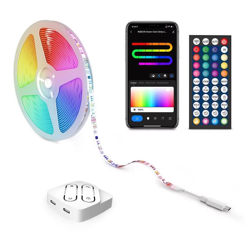 комплект rgbicw led лента