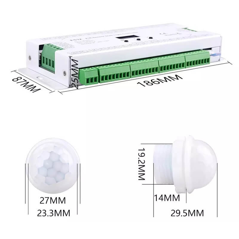 LED контролер за стълбищно осветление 32 стъпала