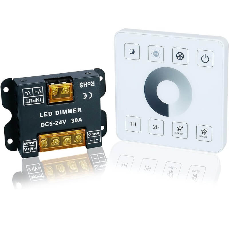 управление на лед ленти с димер