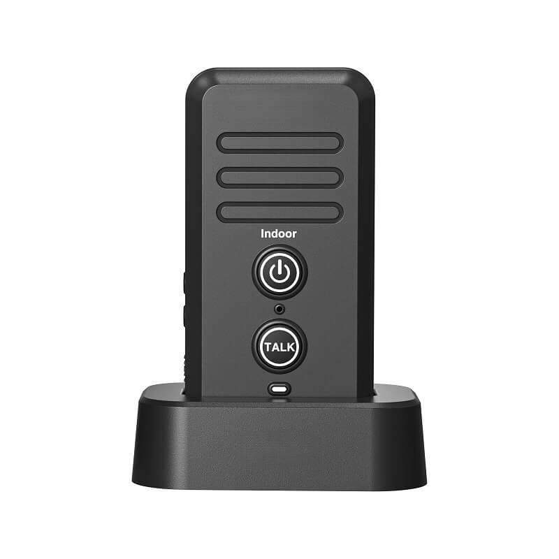 черен приемник на домофон