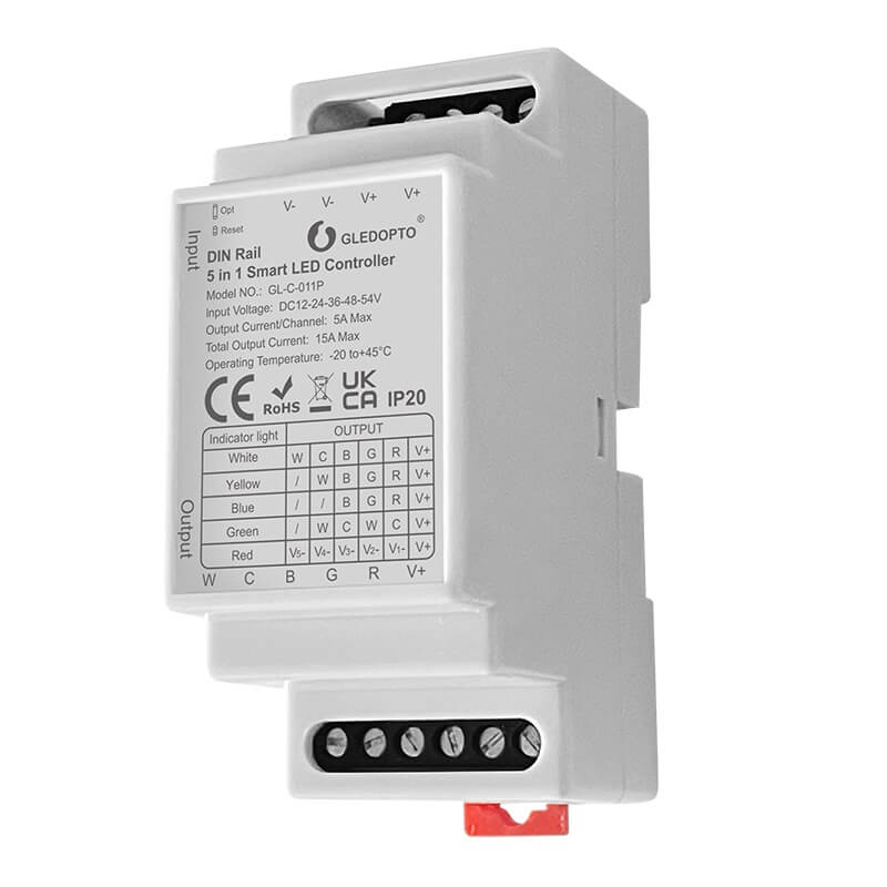 DIN шина RGB контролер