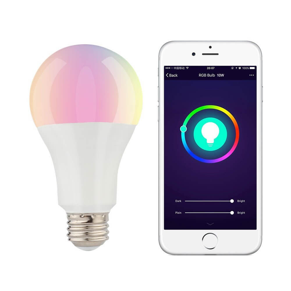 умна крушка управление с телефон