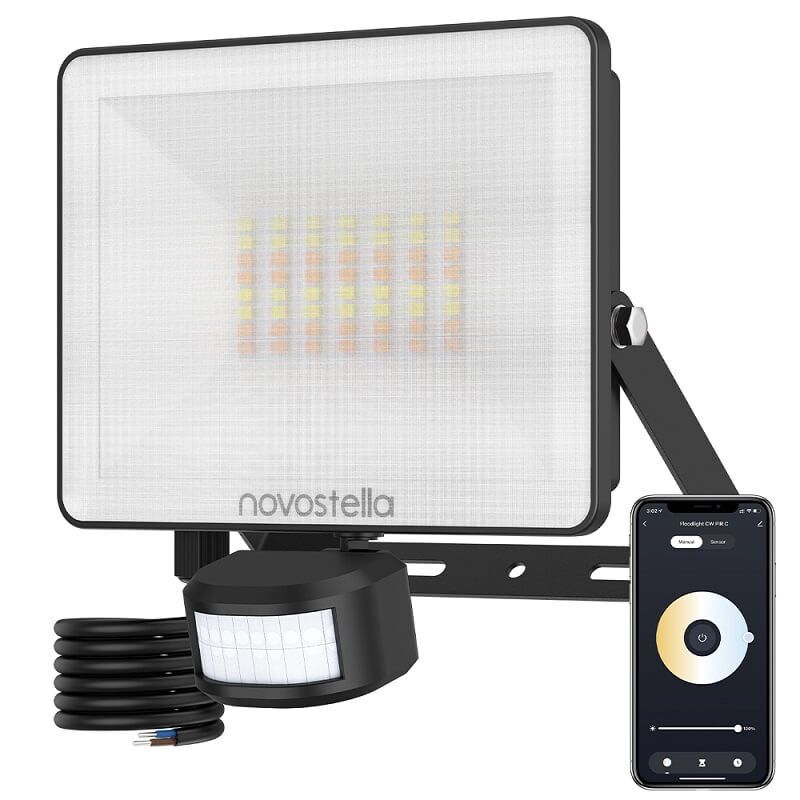 30W led прожектор със сензор за движение с WiFi