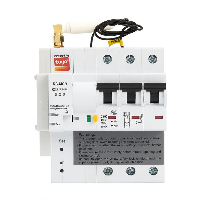 3p 100A WiFi прекъсвач с мониторинг на електроенергията