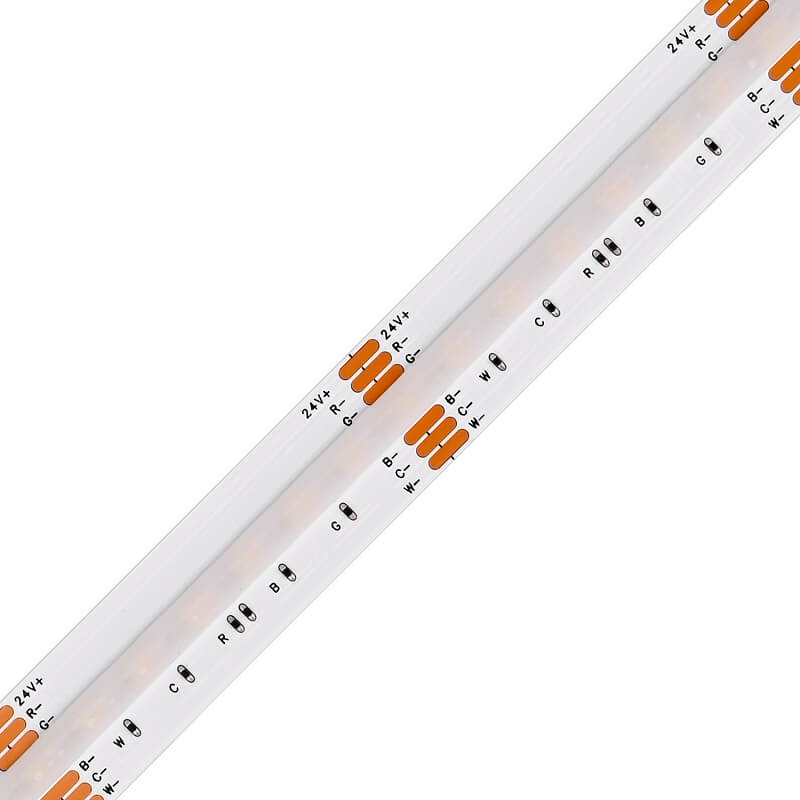 24 волта rgbcct cob led лента