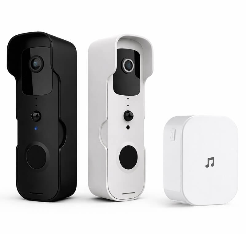 комплект видео домофон със звънец