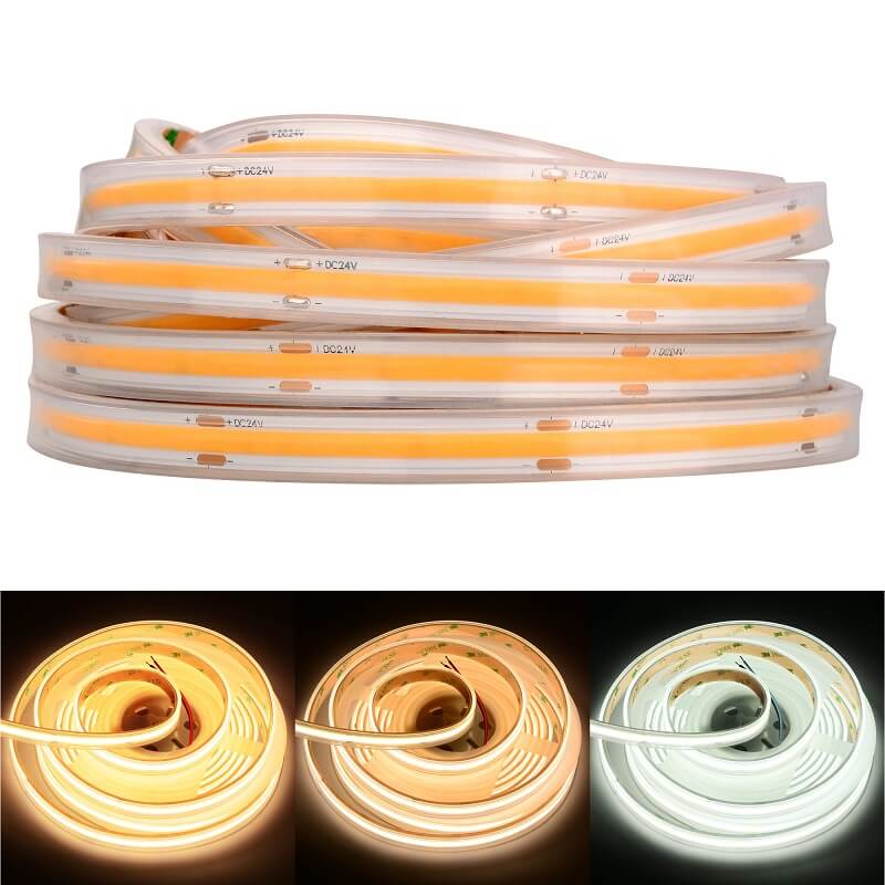 24V COB водоустойчива лента 5 метра