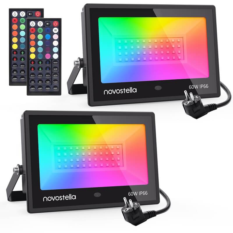 novostella 60w прожектор дистанционно управление