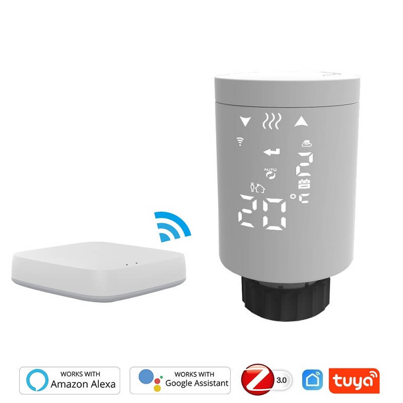 смарт термоглава и zigbee hub
