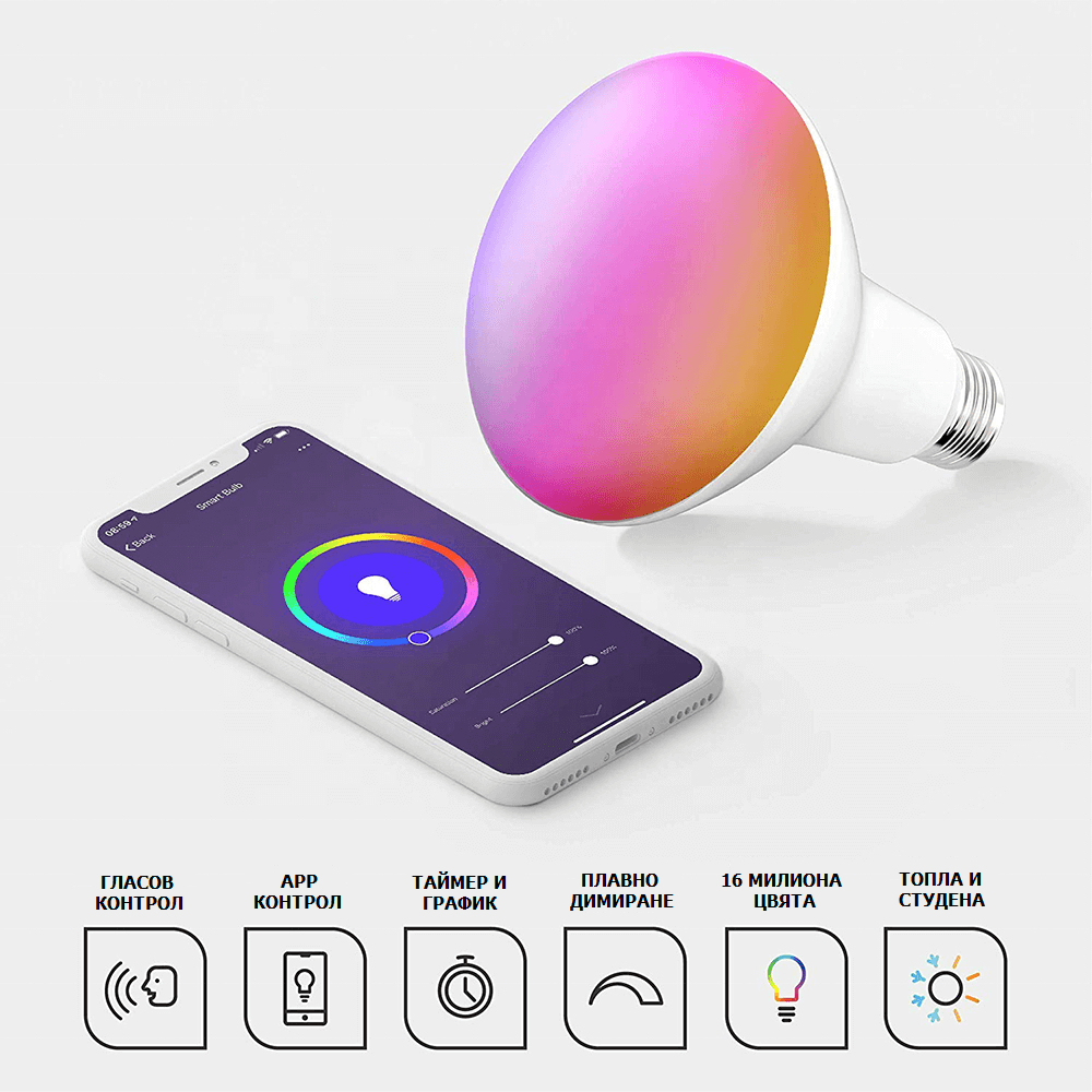 смарт лампа възможности