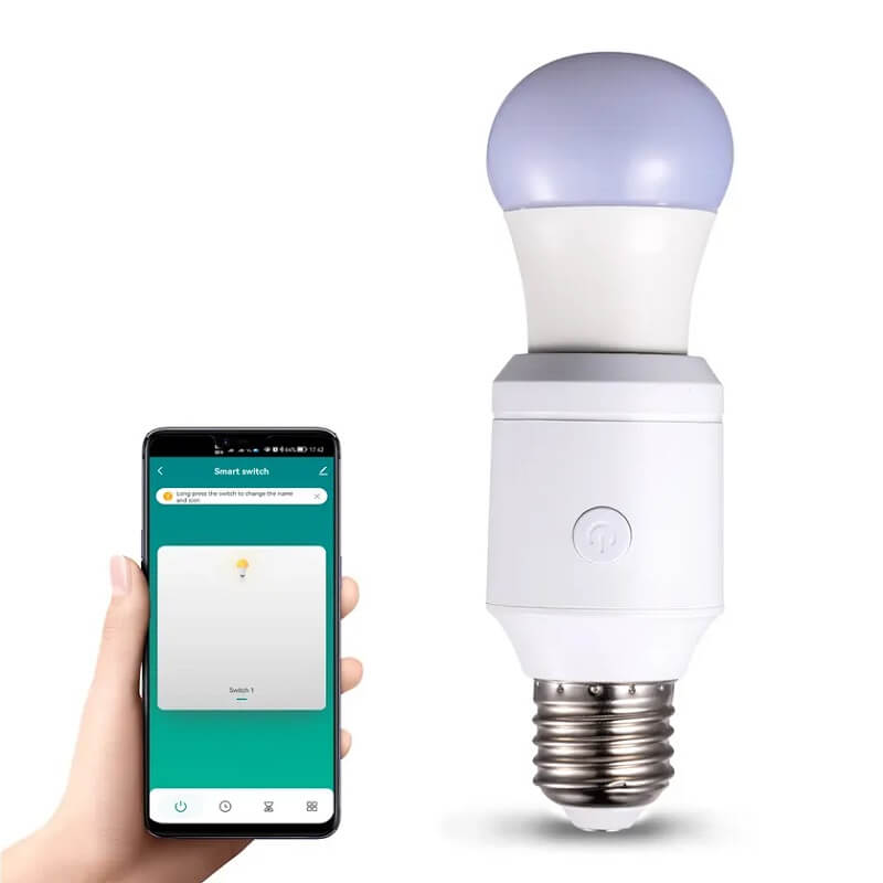 управление от телефон на WiFi фасунга