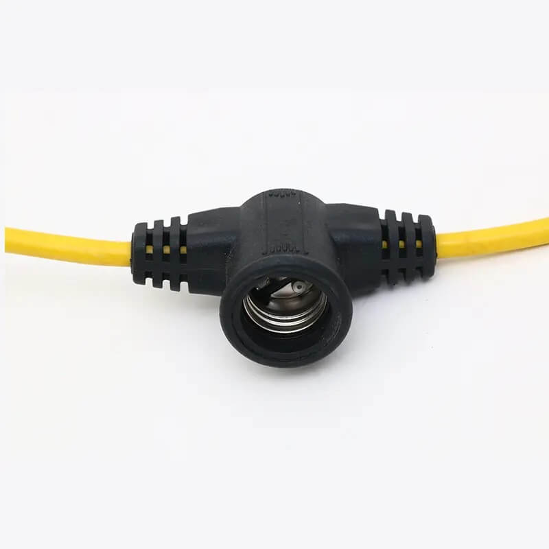 Е27 фасунга за работна светлинна верига