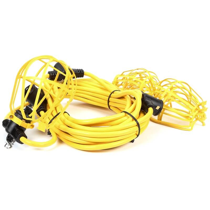 жълта светеща верига