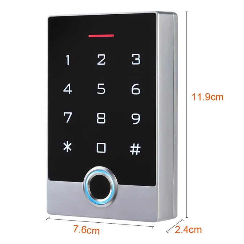 размери на WiFi контролер за входна врата