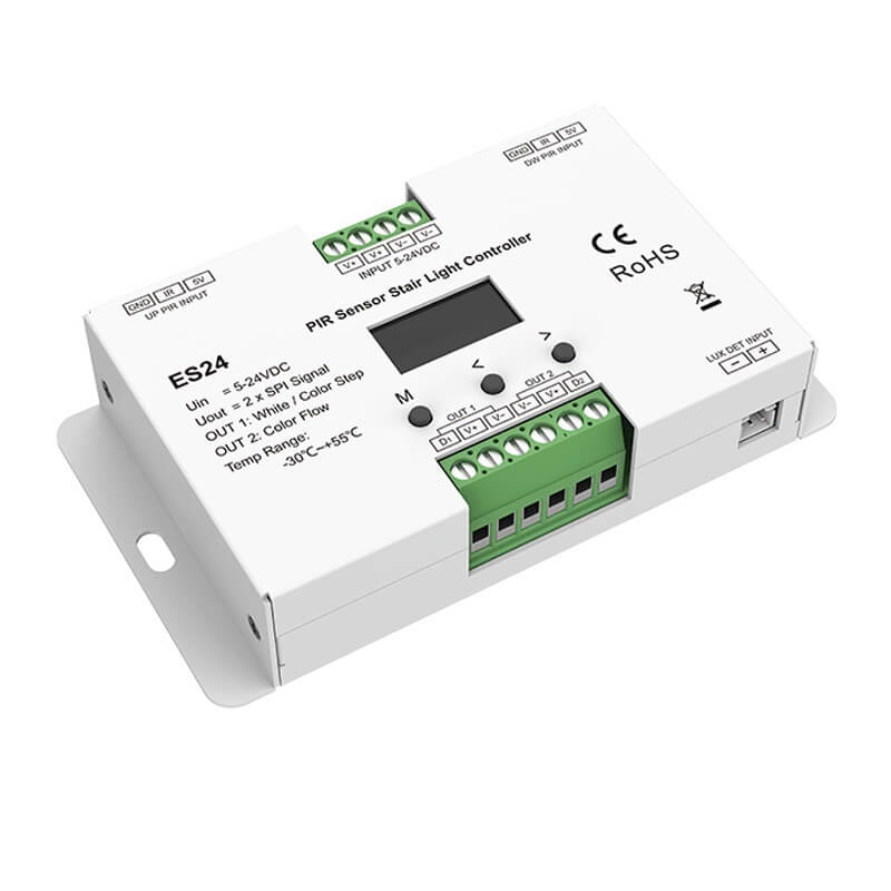 es24 стълбищен контролер с парапет