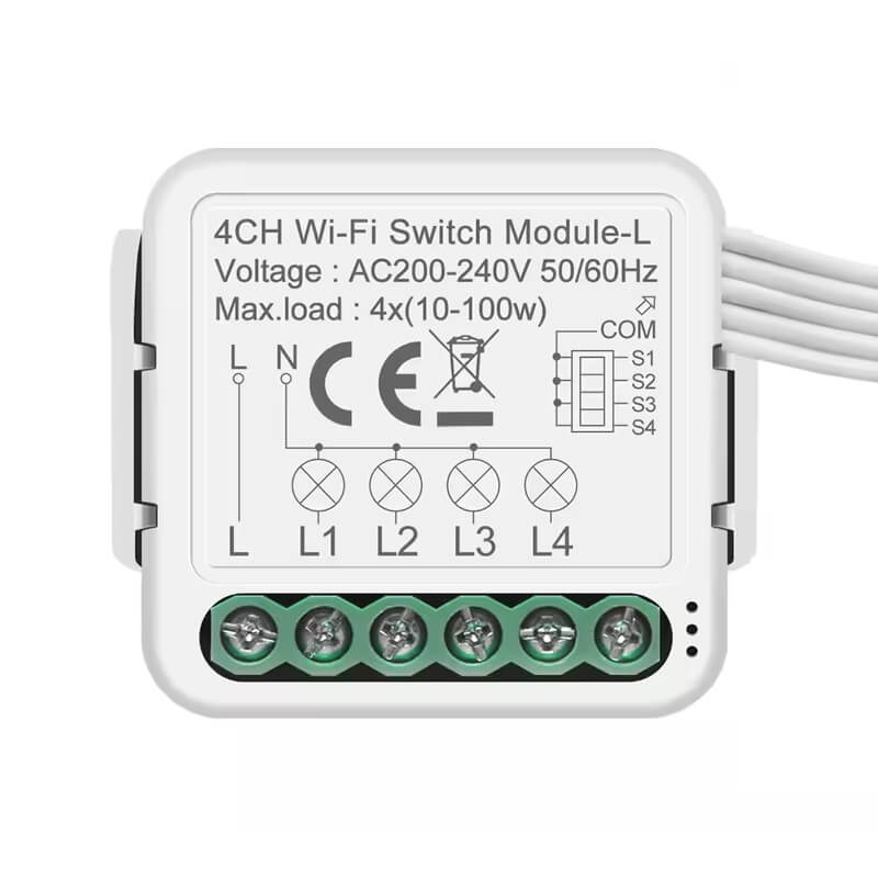 wifi четири канално реле без нула