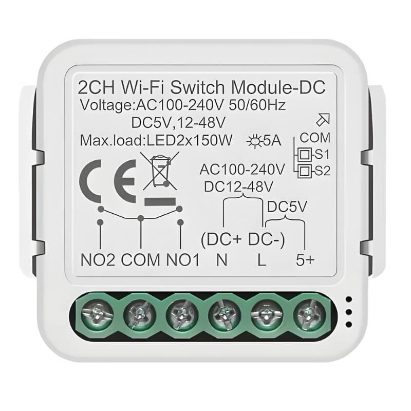 wifi реле със сух контакт