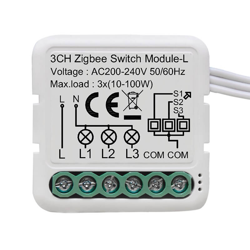 троен zigbee модул без нулев проводник