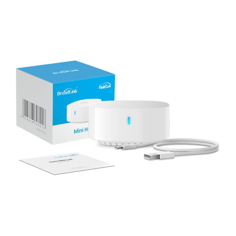 съдържание на опаковката Broadlink ble mini hub