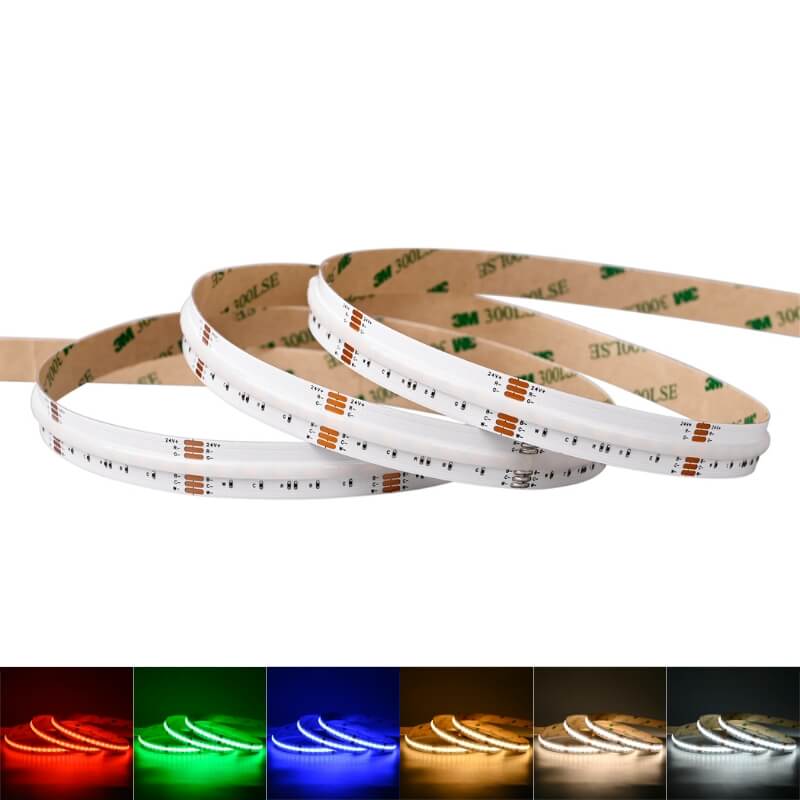 rgbcw cob led лента