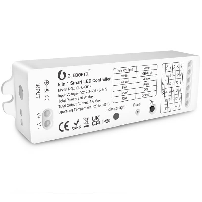 rgbw и rgb контролер за лед лента