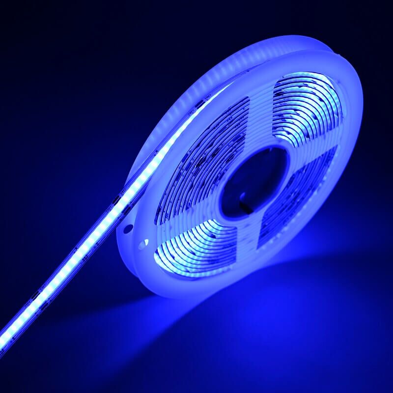 синя RGB COB LED