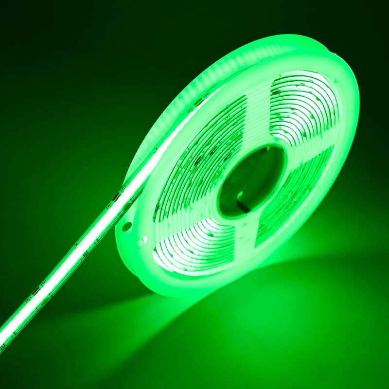 зелено RGB COB LED