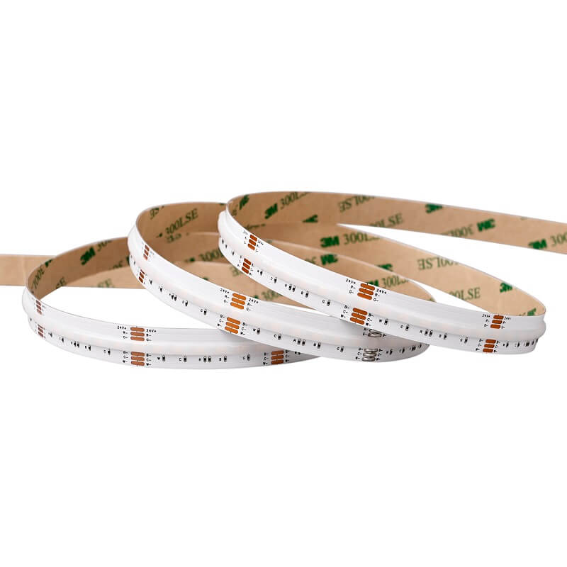 rgbcct cob led лента 840 диода