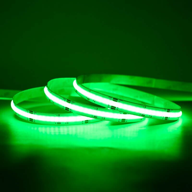 зелена RGB COB LED лента