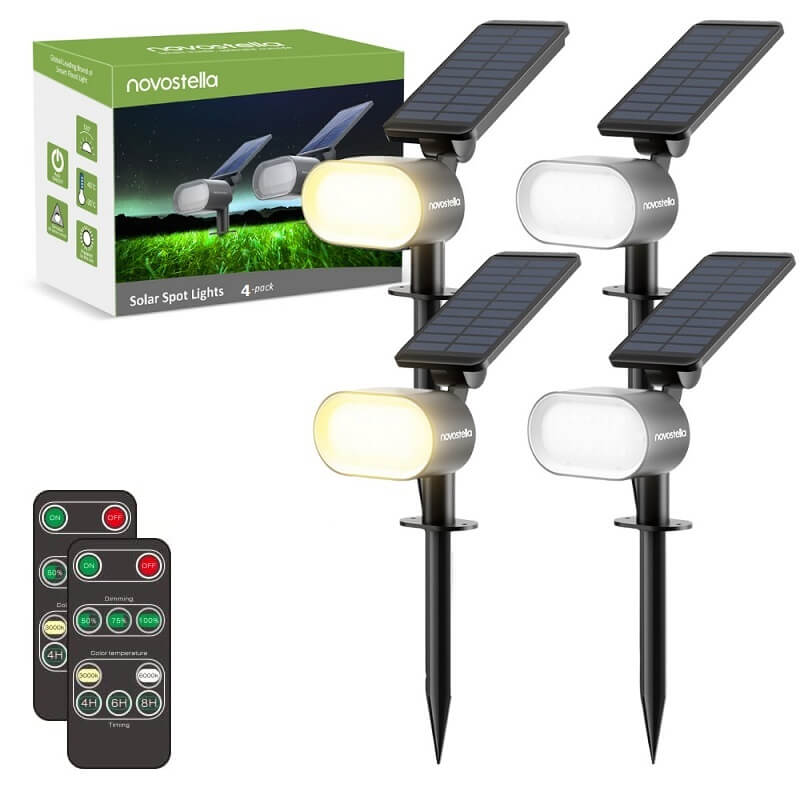 комплект от 4 броя спот прожектори с дистанционно