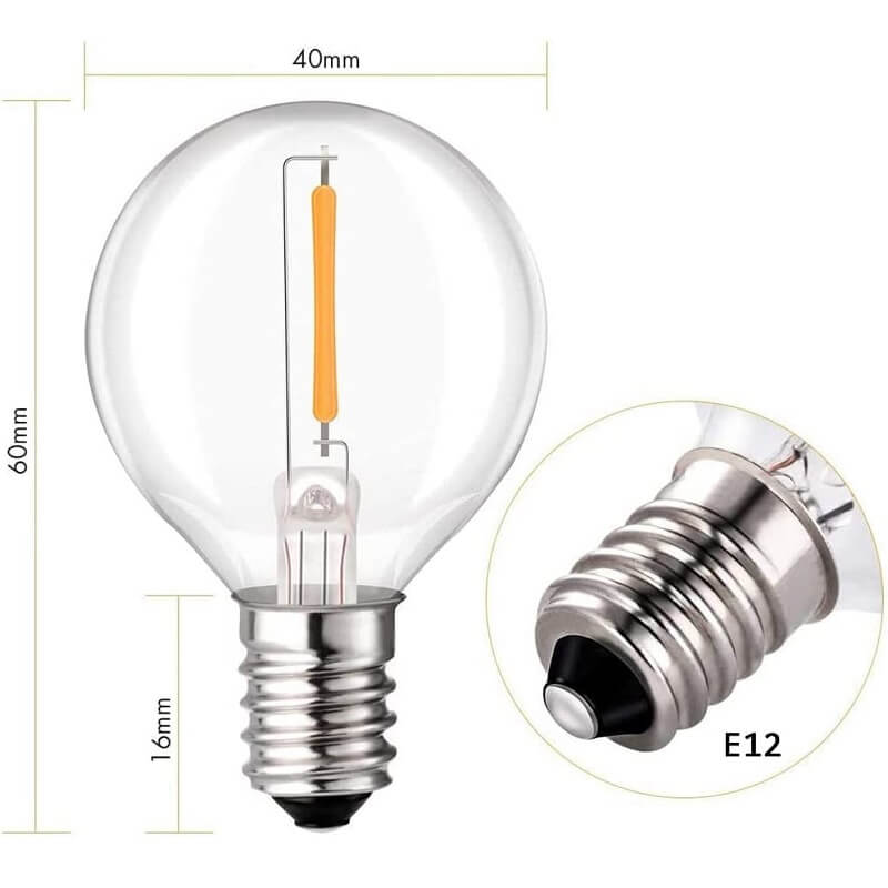 нечуплива пластмасова крушка g40