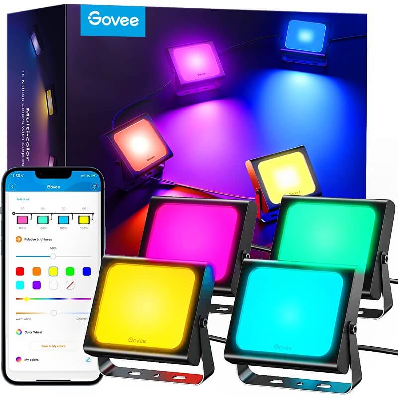 govee smart flood lights прожектори