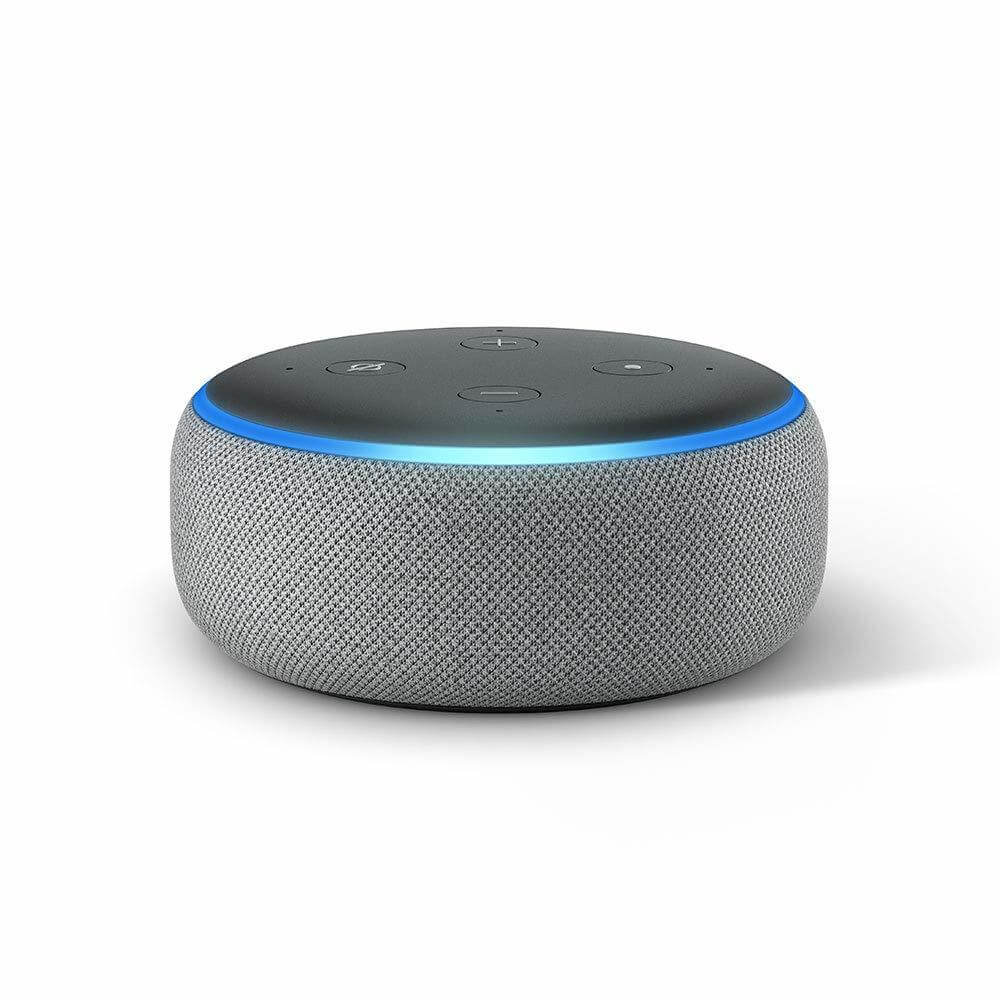 amazon echo to 3 heather grey - сив цвят