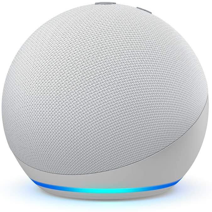 amazon echo dot 4 glacier white
