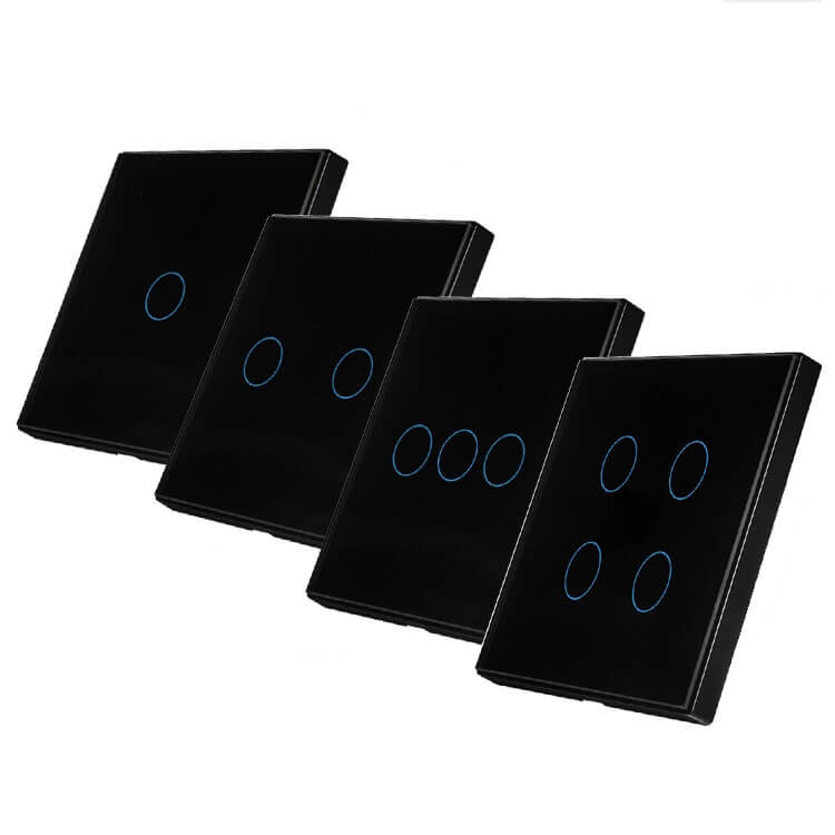 RF безжчини ключове черен цвят