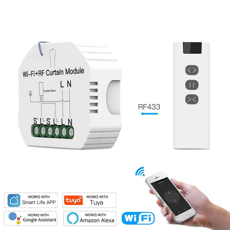 wifi дистанционно управление на щори от телефон