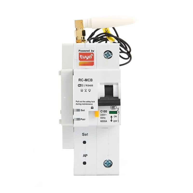 1p 100A монофазен Wi-Fi прекъсвач на ел. вериги