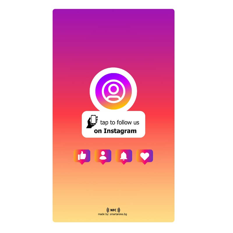 instagram follow карта