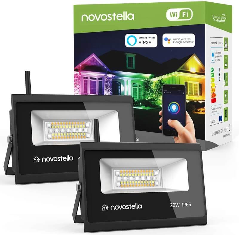 интелигентен лед прожектор novostella