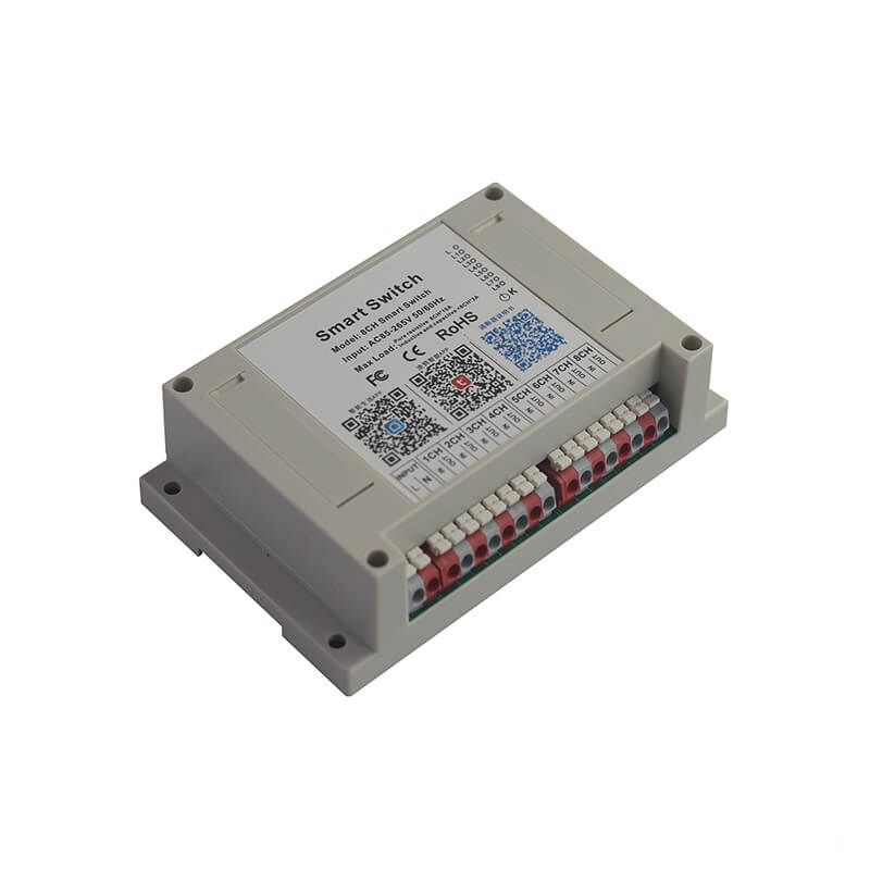 8 канален смарт релеен превключвател